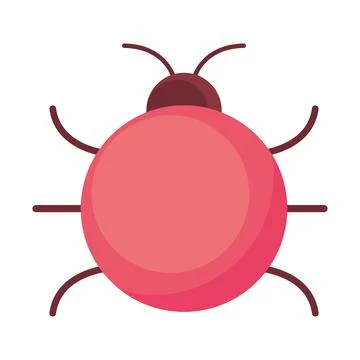 Bug cyber fraud Stock Illustration