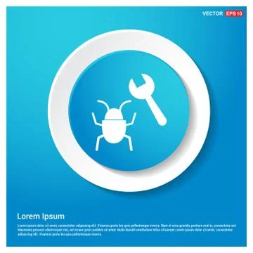 Bug Fixing Icon 스톡 일러스트