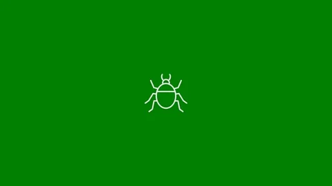Bug Fixing or Debugging - Green Screen, 7.5% Gray Stock Footage 336735472