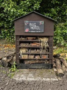 Bug Hotel - Insect Hotel Stock Photos