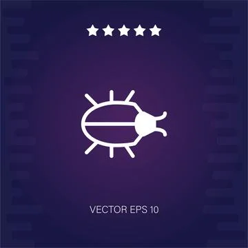 Bug  icon Stock Illustration