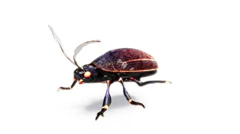 Bug isolated on white bg 3d render Bug isolated on white bg 3d render Copy... Stock Photos