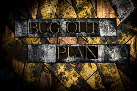 Bug Out Plan Stock Illustration