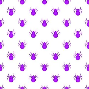 Bug pattern, cartoon style Illustrazione stock