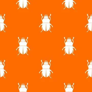 Bug pattern seamless Illustrazione stock