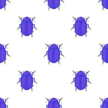 Bug pattern seamless vector イラスト素材