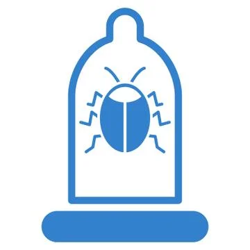 Bug Protection Icon 库存插图