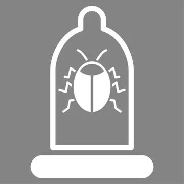 Bug Protection Vector Icon Stock Illustration
