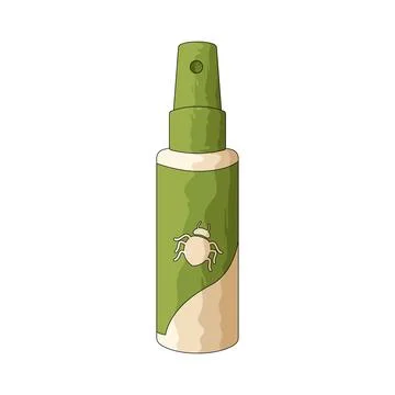 Bug spray illustration Stock-Illustration
