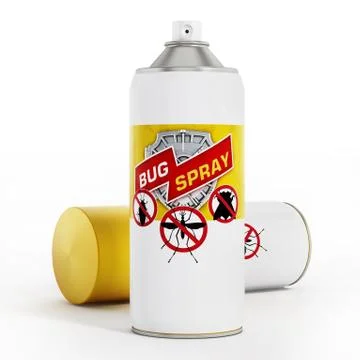 Bug sprays Stock Illustration