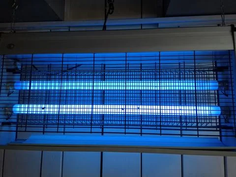Bug zapper. Electronic mosquito killer lantern Stock-Fotos