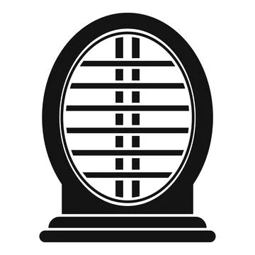 Bug zapper icon, simple style Stock Illustration