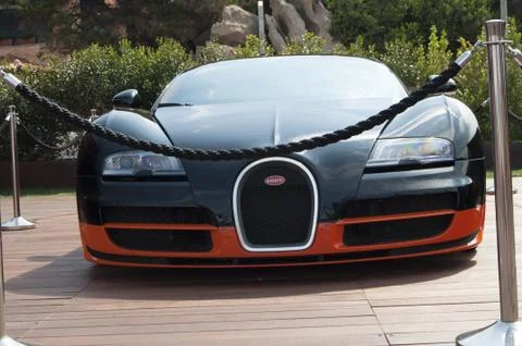 Bugatti Veyron Stock Photos
