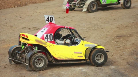 Buggs at Start Stock Footage 28452848
