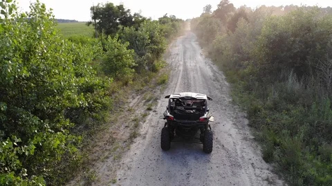 Buggy Acceleration Stock Footage 114387042