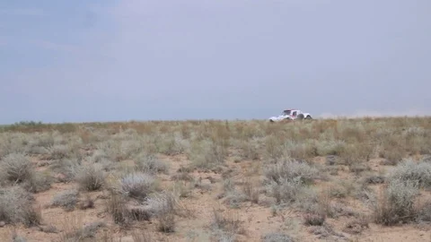 Buggy races on the sand Video stock 71241323