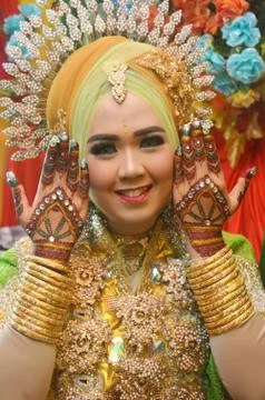 Bugis Indonesian Bride 写真素材