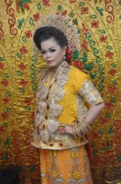 Bugis Indonesian Bride Stock Photos