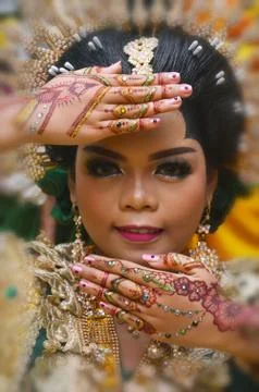 Bugis Indonesian Bride Stock Photos