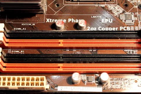 Build a computer Stockbeeldmateriaal 1045123