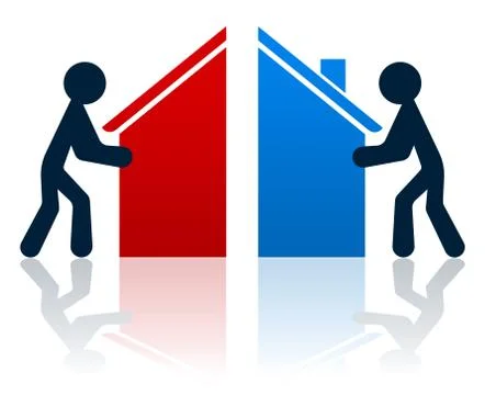 Build a house Stock Illustration