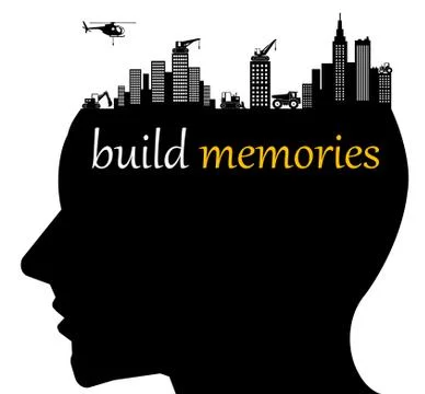 Build memories Stock Illustration