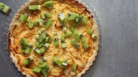 Build pie Apple pie Stock Footage 81013688