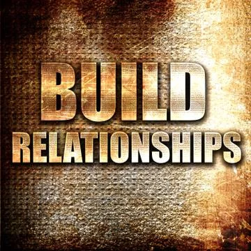Build relationships Stock Illustration