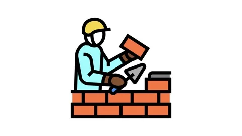 Brick Building Construction Animation Stock Video Footage | Royalty Free  Brick Building Construction Animation Videos | Pond5
