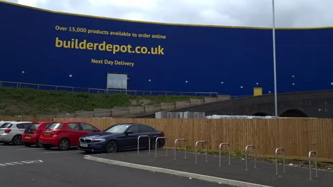 Builder Depot warehouse. Stock Footage 240137879