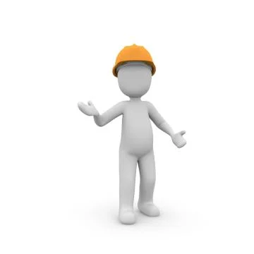 Builder Stock Illustration