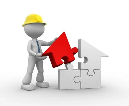 Builder Stock Illustration