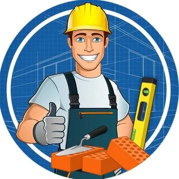 Builder Stock Illustration