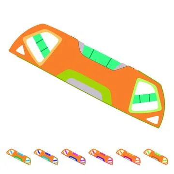 Builder level tool vector cartoon graphic Stock Illustration
