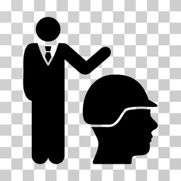 Builder Management Vector Icon Stock Illustration