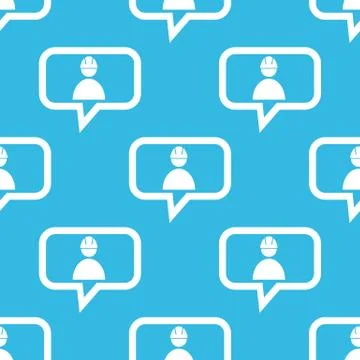 Builder message pattern Stock Illustration