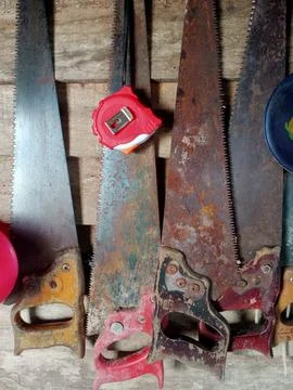 Builder's equipment 스톡 사진