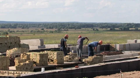 Builders Stock Footage 40732527