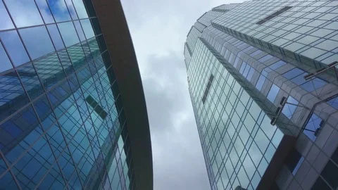 Buildig sky Stock Footage 80111257