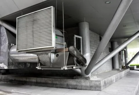 Building air conditioner Stock Photos