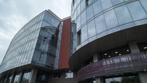 Building and clouds 스톡 동영상 218994215