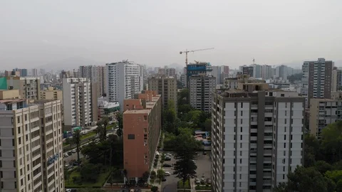 Building and construction Lima, Peru - South America Stock Footage 128156183