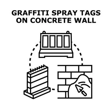 Building and construction materials line icon concept Illustrazione stock