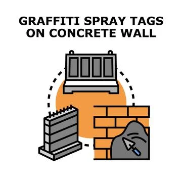 Building and construction materials line icon concept Illustrazione stock