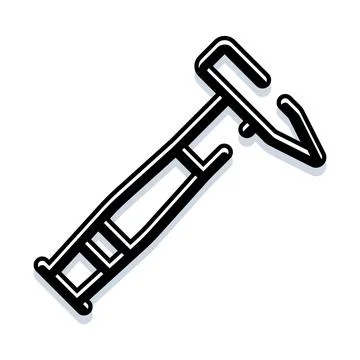 Building and repair tool vector line art Ilustración de archivo
