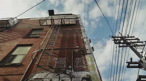 Building and sky Stock Footage 44751468