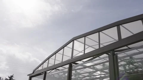 Building and sky Stock Footage 306940542