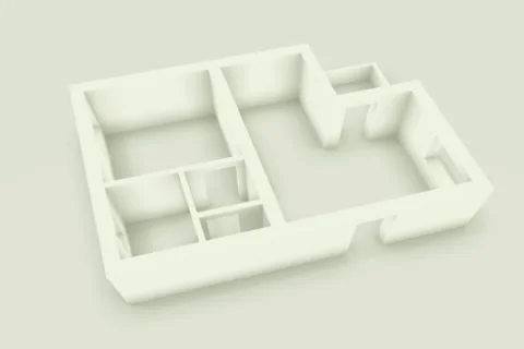 Building apartment Stock Footage 42543672