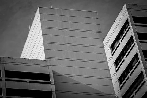 Building Architecture in B&amp;W Stock Photos