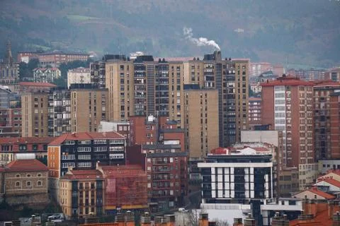 Building architecture in the city Stock Photos